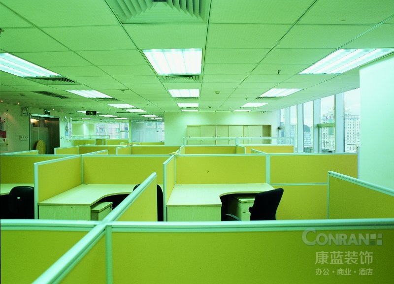 時富集團深圳辦公室開敞辦公區(qū)