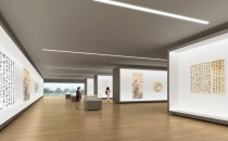 天津美術(shù)館展覽廳（四層藏品展廳，展柜、櫥窗）